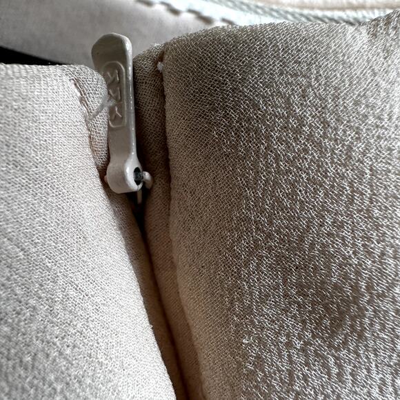 Tadashi Shoji Tiered Ruffle Dress Midi Strap Adjustable 100% Silk Pink 4 - Picture 4 of 8